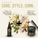 ENERGY COMPLETE – Wax + Haaröl + Kamm