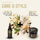 ENERGY ROUTINE – 90 Tage: Wax + 3× Haaröl